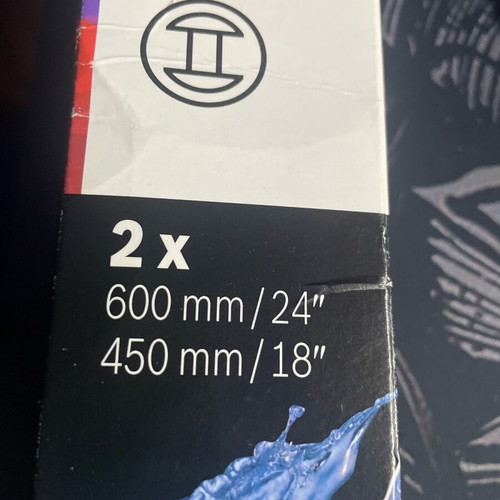 Bosch AEROTWIN A187S windshield wipers new 600mm/24” and 450mm/18”