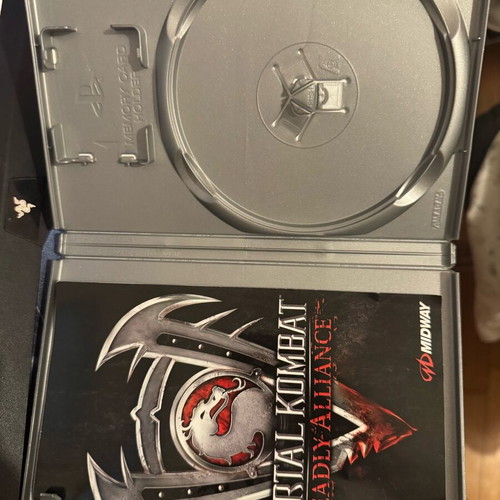 Mortal Kombat Deadly Alliance PlayStation 2 case like new without disc