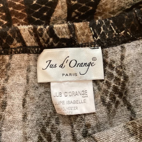 Jus d Orange French skirt like new, size small, beige brown