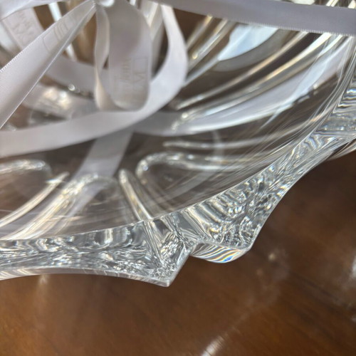 Rogaska Crystal Crystal Platter new, Bohemia, Made in Slovenia