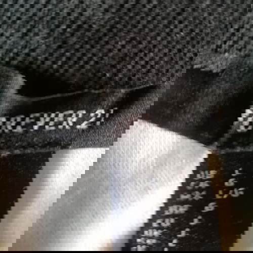 Forever 21 μπουστάκι size L σαν καινούργιο, άσπρο και μαύρο