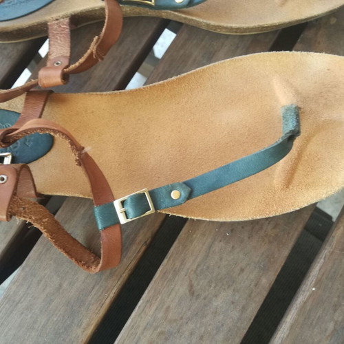 TakeMe leather anatomical sandals size 41 like new