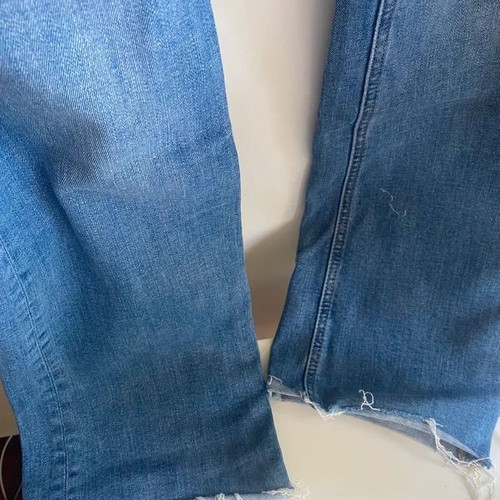 Zara straight women's jeans like new, blue, sizes S-M
