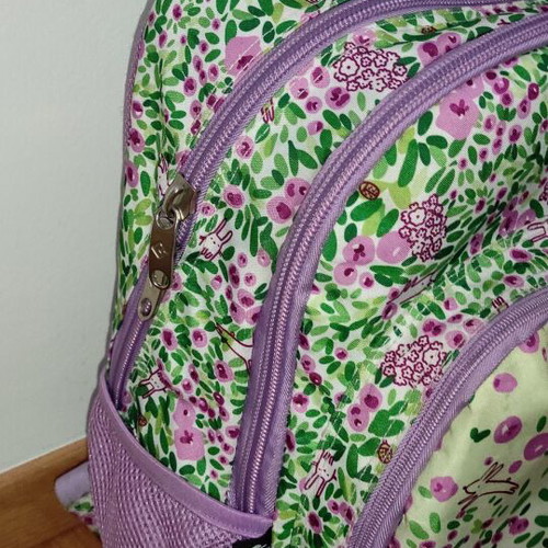 Busquets Dreamer School Backpack Set for Primary, Pencil Case & Lunch Bag Used, Lilac