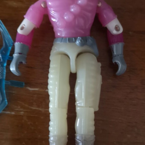 G.I. Joe action figure with weapons