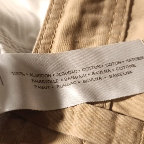 XDYE Cotton Bermuda shorts like new, size S, beige