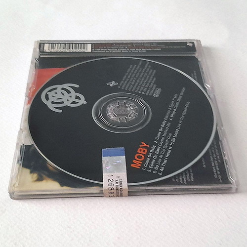 Moby Come On Baby CD single new, electronic