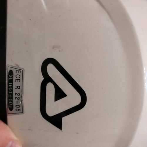 Acerbis FS606 Flip motorcycle helmet used