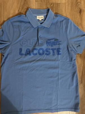 Lacoste polo shirt, blue, size XL