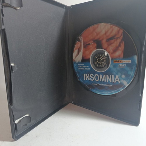 Insomnia Murder in the Mist DVD used, thriller with subtitles