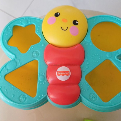 Fisher Price butterfly shape sorter toy for babies