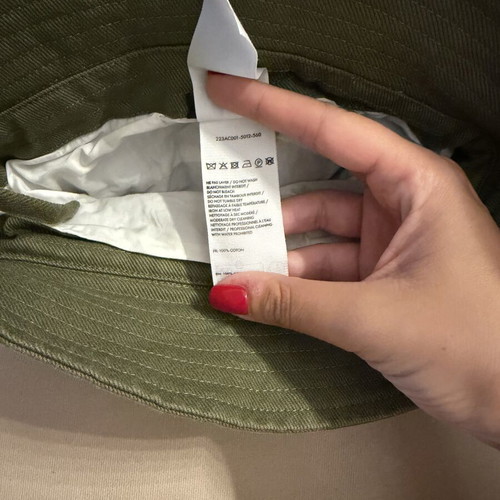 Jacquemus bucket hat, khaki