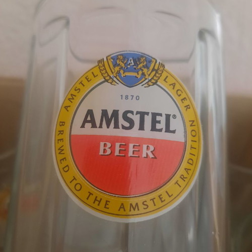 Amstel 1870 Glasses new, set of 6