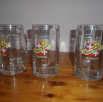 Magnus Magister beer glasses set of 4 new, 0.3 liter