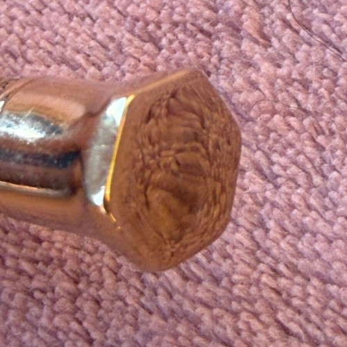 Gold pencil with 375 stamp, 9k gold, 1930, 18g