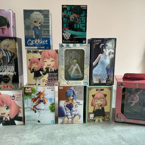 Spy Family, Demon Slayer, My Hero Academia and Bandai figures new