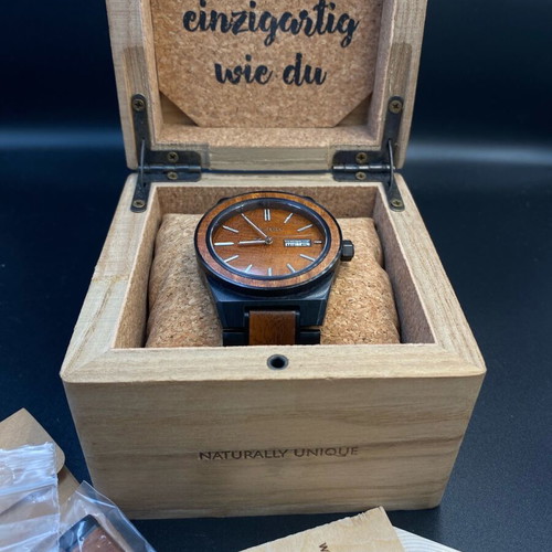 Holzkern Miravalles Koa & Koa automatic watch