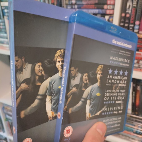 The Social Network Blu-Ray like new, English subtitles, drama