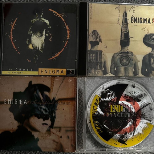 Enigma CD albums used, pack