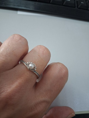 Pandora ring new, silver color