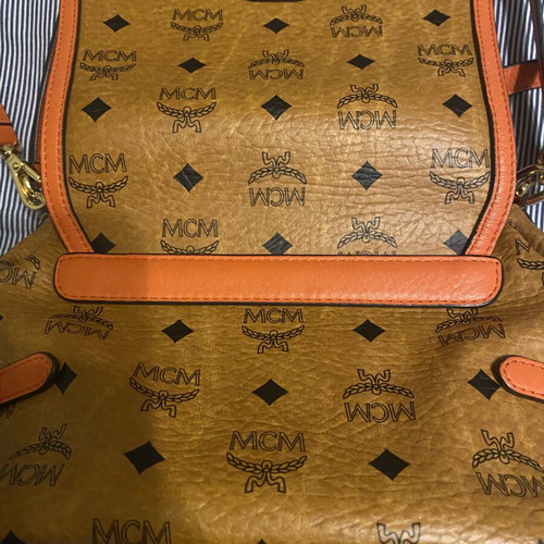 MCM shoulder bag like new with extra crossbody strap