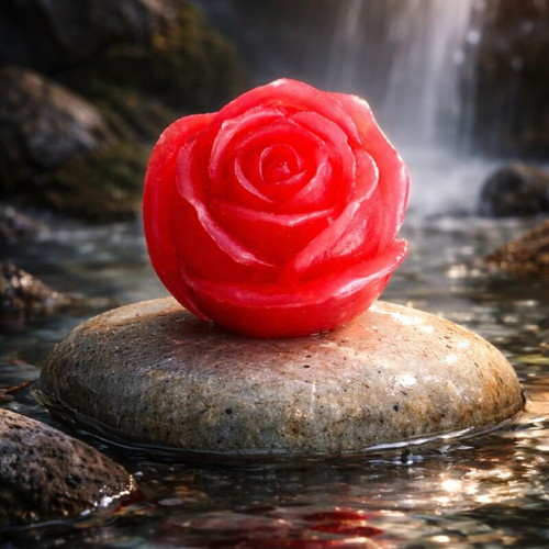 Handmade Rose-Shaped Decorative Aromatic Soap for Home