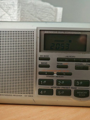 Sony ICF-SW35 ραδιόφωνο παγκόσμιας λήψης μεταχειρισμένο, συλλεκτικό