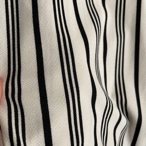 Blouse - shirt elastic like new, size XS, black and white