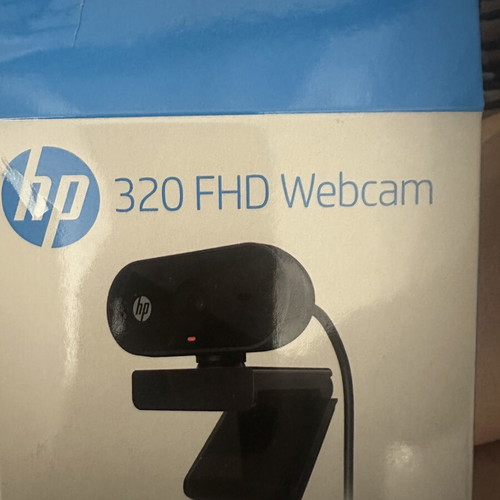 HP 320 FHD Webcam 1080p with Microphone new