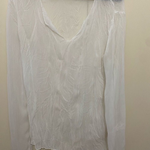 Summer blouse white size M like new
