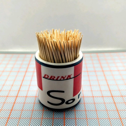 Porcelain Coca-Cola toothpick holder new