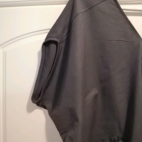 Cotton dress new, grey, size Small