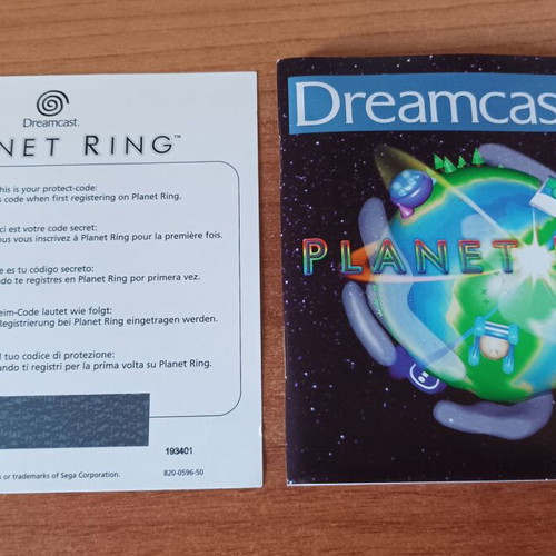 Planet Ring Sega Dreamcast game used