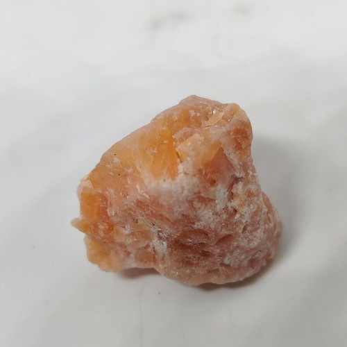 Orange Calcite natural raw mineral 12g like new