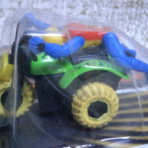 Three-Wheel Motorcycle new sealed, pack of 2, vintage plastic pull back