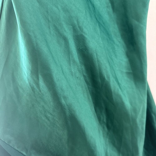 Mango green long dress like new, size S