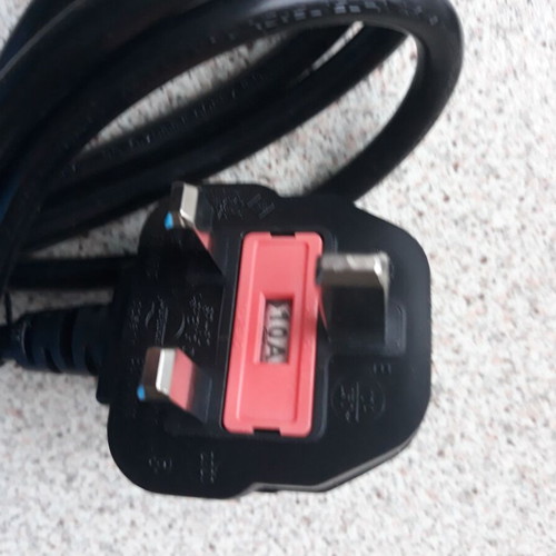 Power cable for UK plug new for printers