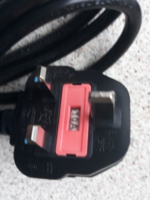 Power cable for UK plug new for printers