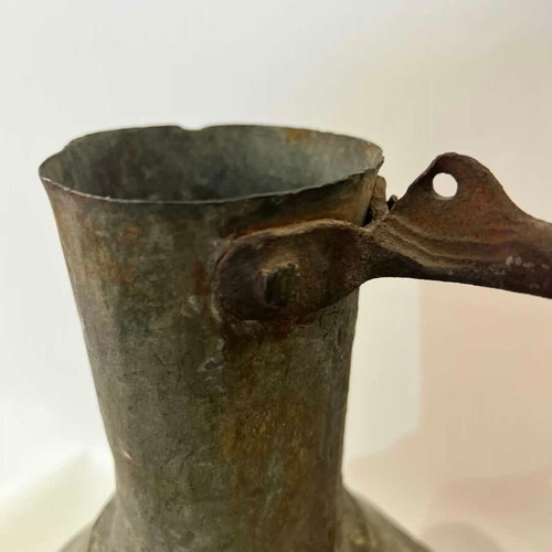 Vintage copper gyoumi used, 35x26 cm