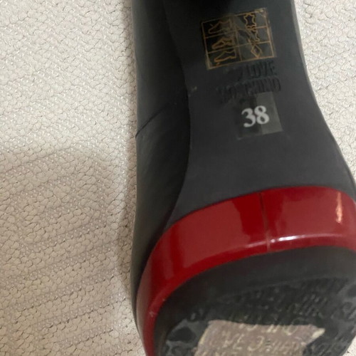 Moschino shoes used, size 38, black