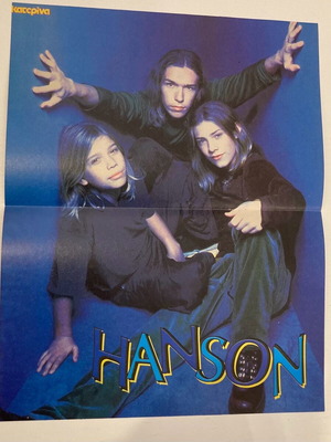 Αφίσα Hanson - All Saints από περιοδικό Κατερίνα σε καλή κατάσταση