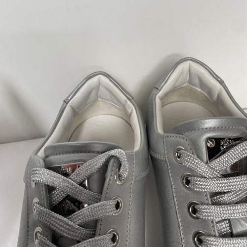 MCM leather sneakers gray like new, size EU 37