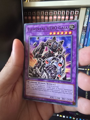 Elemental Hero Gaia Yu-Gi-Oh! card