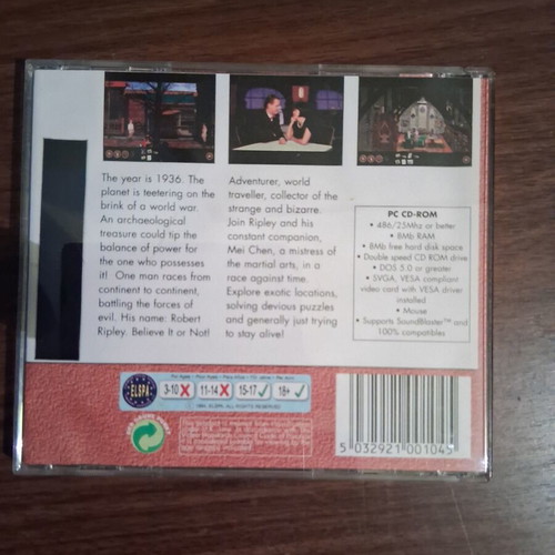 Ripley's Believe It or Not!: The Riddle of Master Lu PC game used