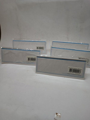 Plexiglass Stands new, pack of 26, 15x5.7x2.5 cm