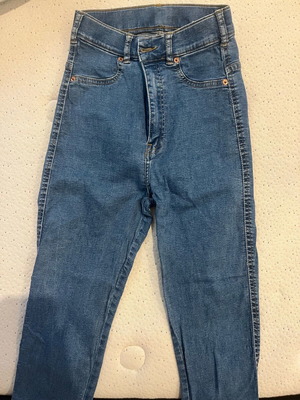 Dr Denim high-waisted jeans size Medium like new, blue