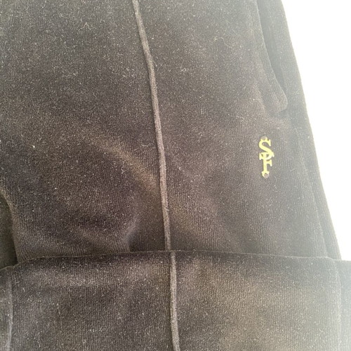 Sugarfree velour pants black XS like new