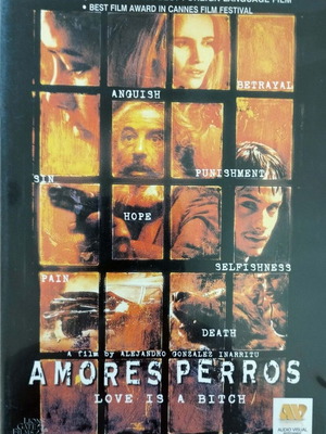 Amores Perros DVD like new with Greek subtitles