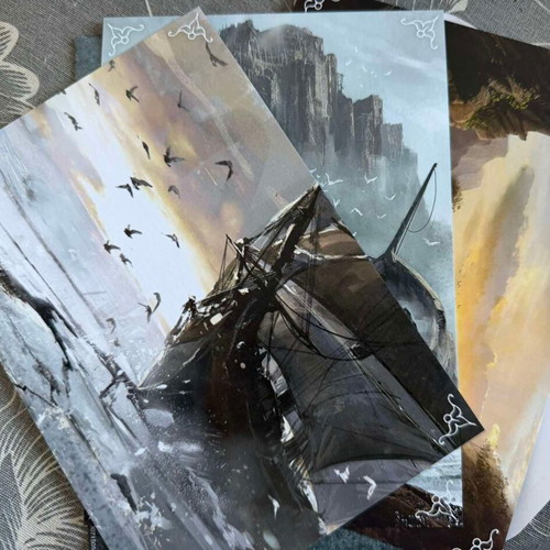 Assassin's Creed Rogue Memorabilia like new, art cards, official artbook and soundtrack