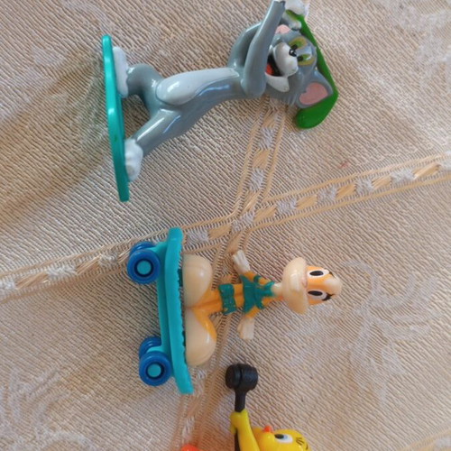 Figures set of three used